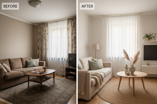 How to Refresh Your Living Room in a Weekend (No Renovation Needed)