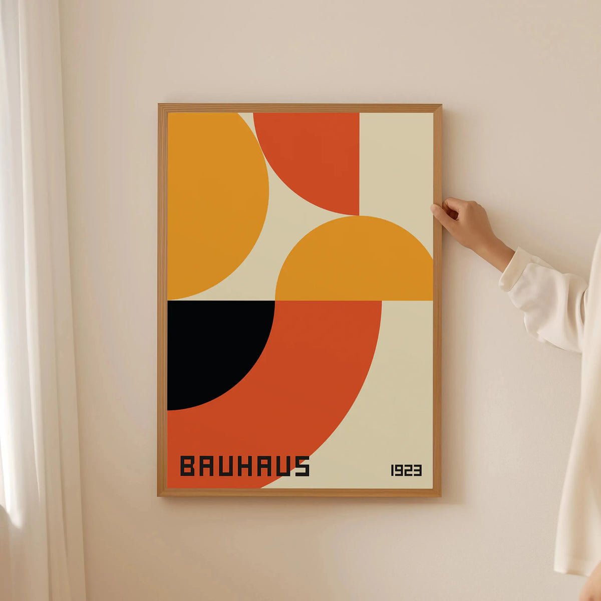 Abstract Bauhaus Wall Art