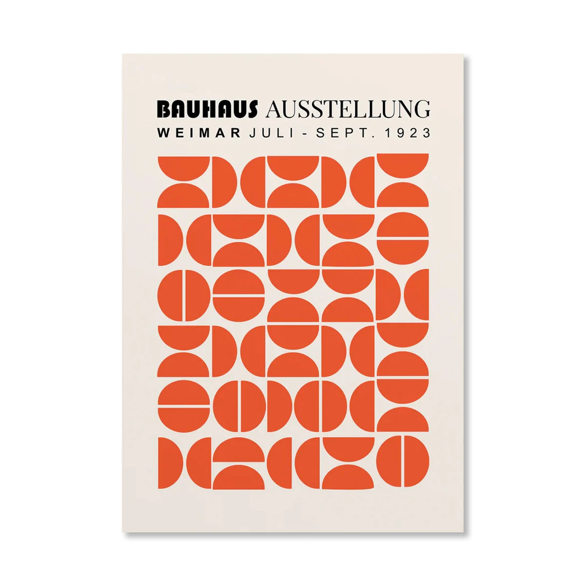Abstract Bauhaus Wall Art