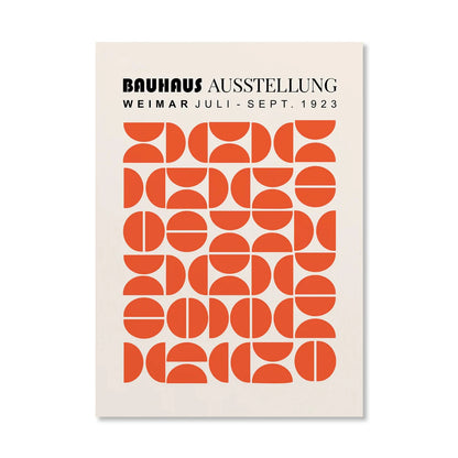 Abstract Bauhaus Wall Art