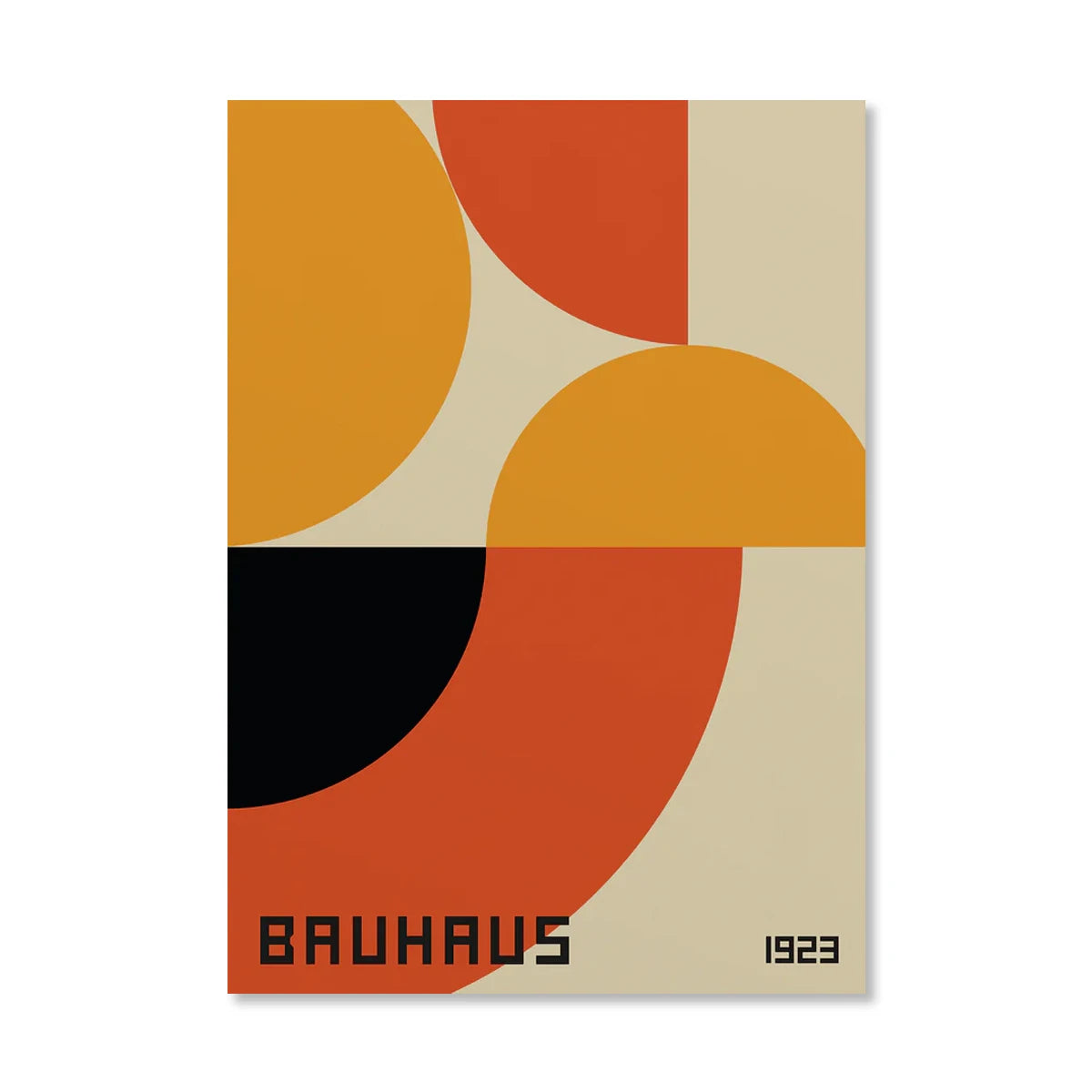 Abstract Bauhaus Wall Art