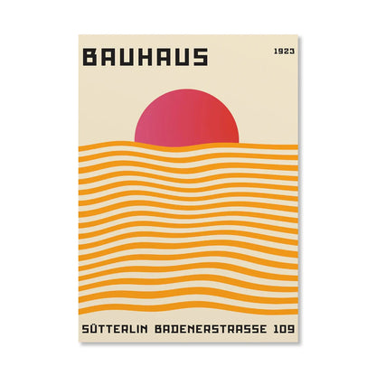 Abstract Bauhaus Wall Art