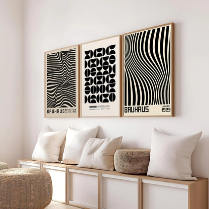 Abstract Bauhaus Wall Art