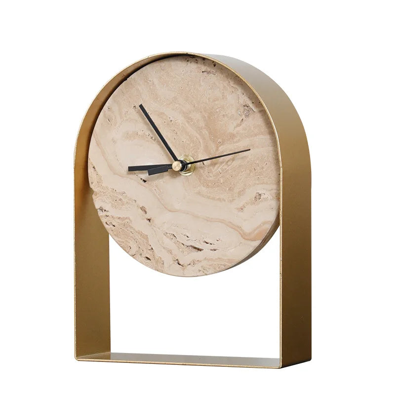 The Block - Marble Clock Style