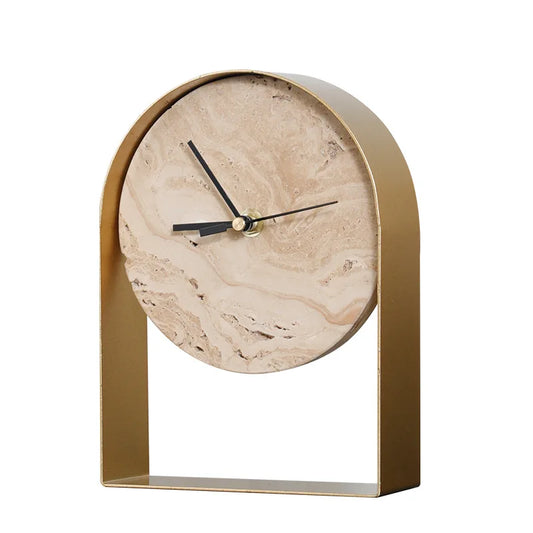 The Block - Marble Clock Style
