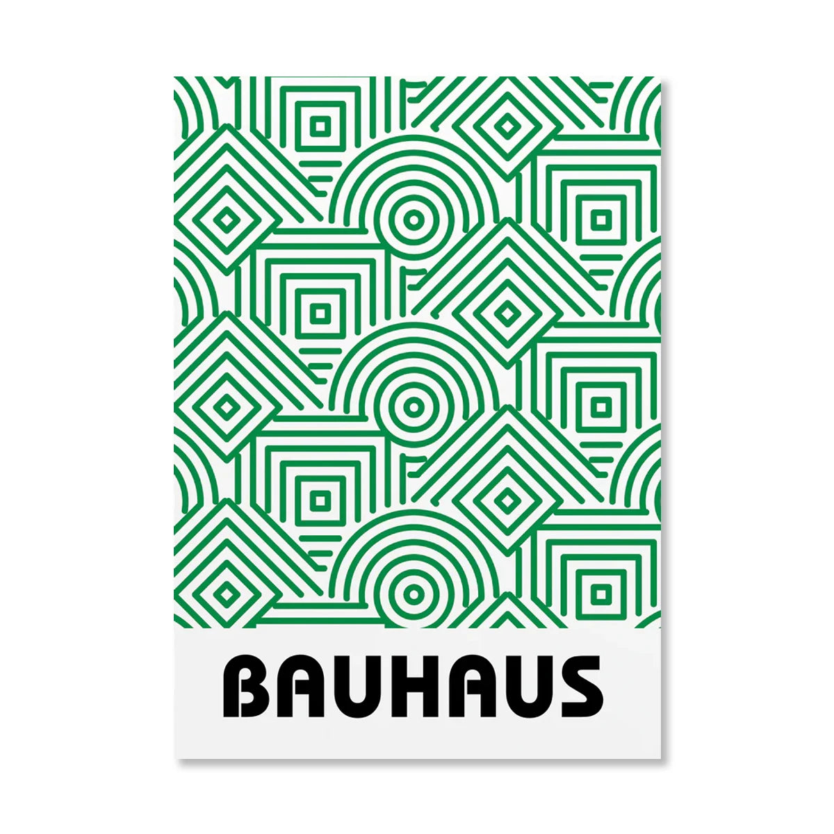 Abstract Bauhaus Wall Art