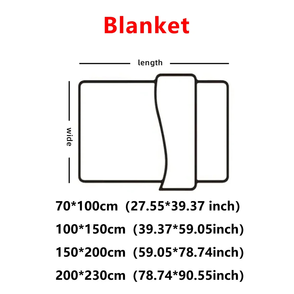 Multifunctional Striped Comfort Blanket