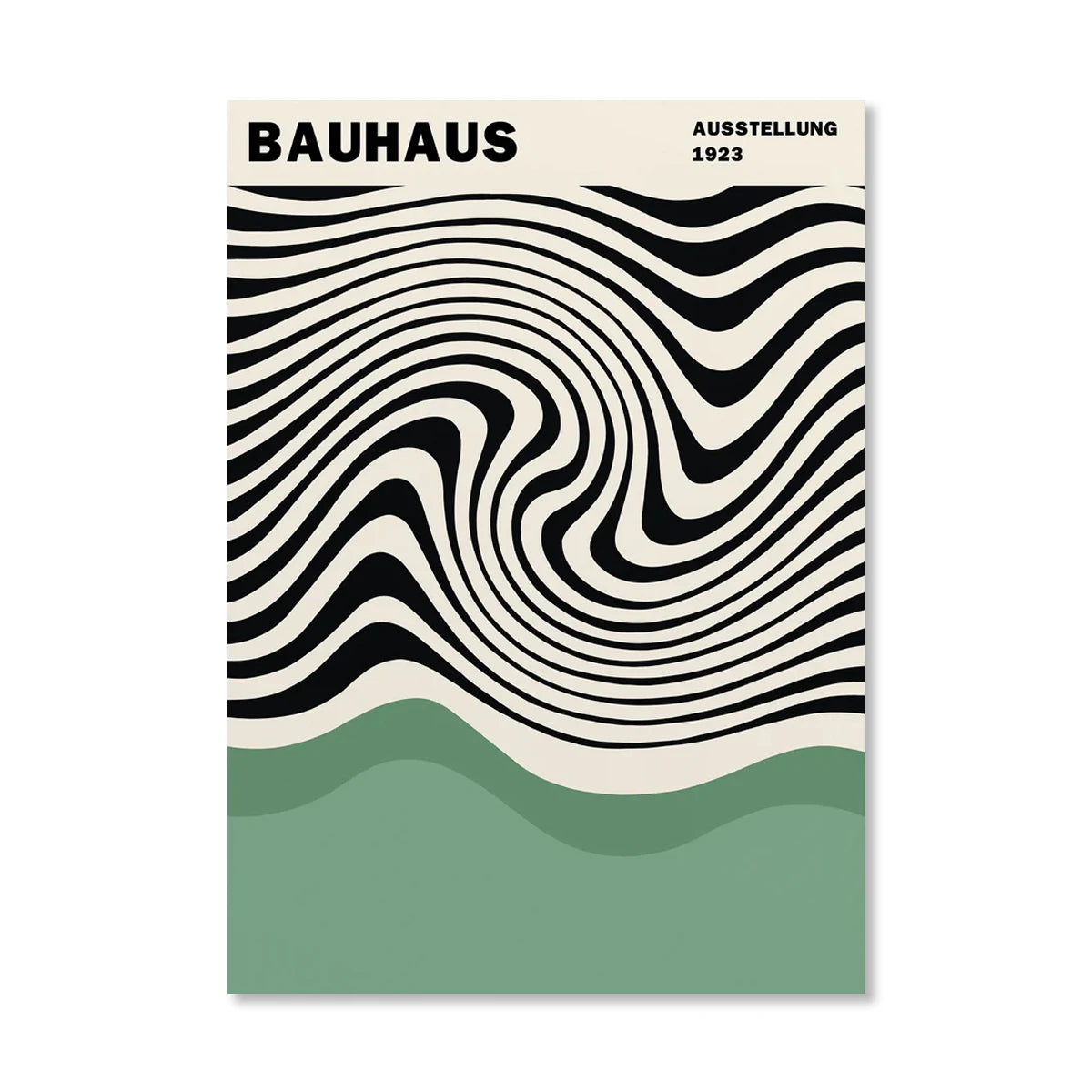 Abstract Bauhaus Wall Art
