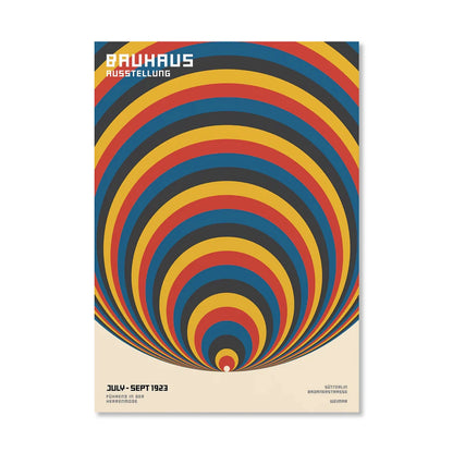 Abstract Bauhaus Wall Art