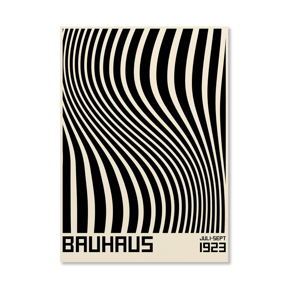 Abstract Bauhaus Wall Art