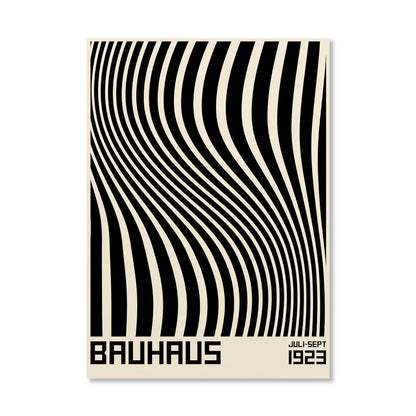 Abstract Bauhaus Wall Art
