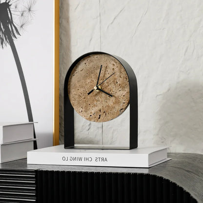 The Block - Marble Clock Style