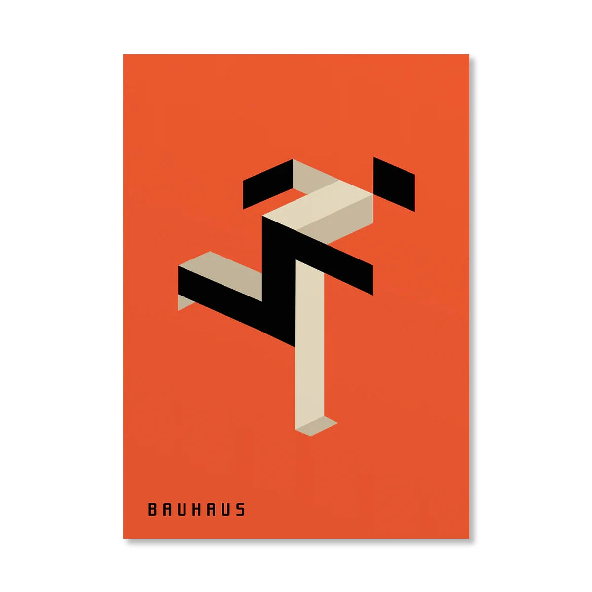 Abstract Bauhaus Wall Art