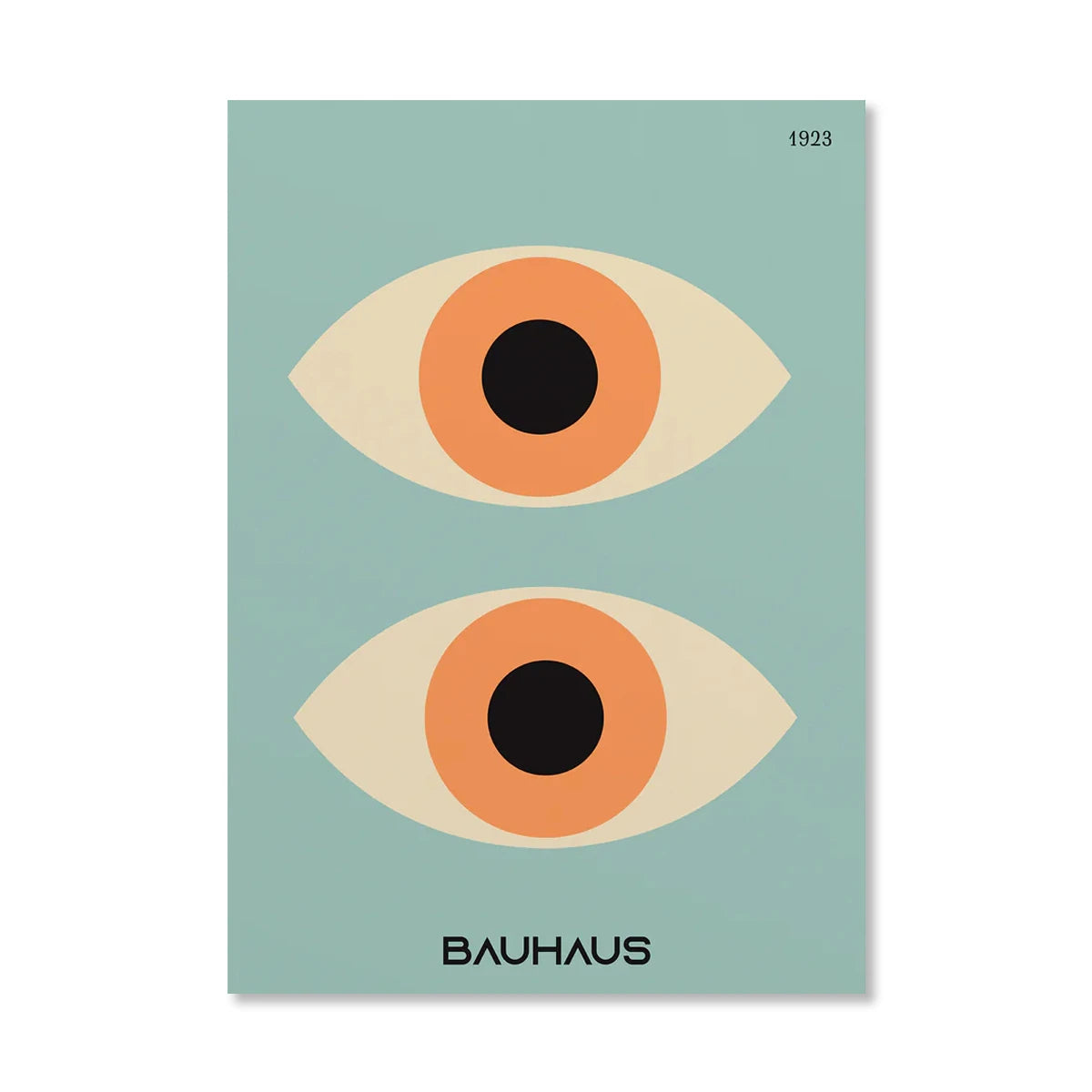 Abstract Bauhaus Wall Art