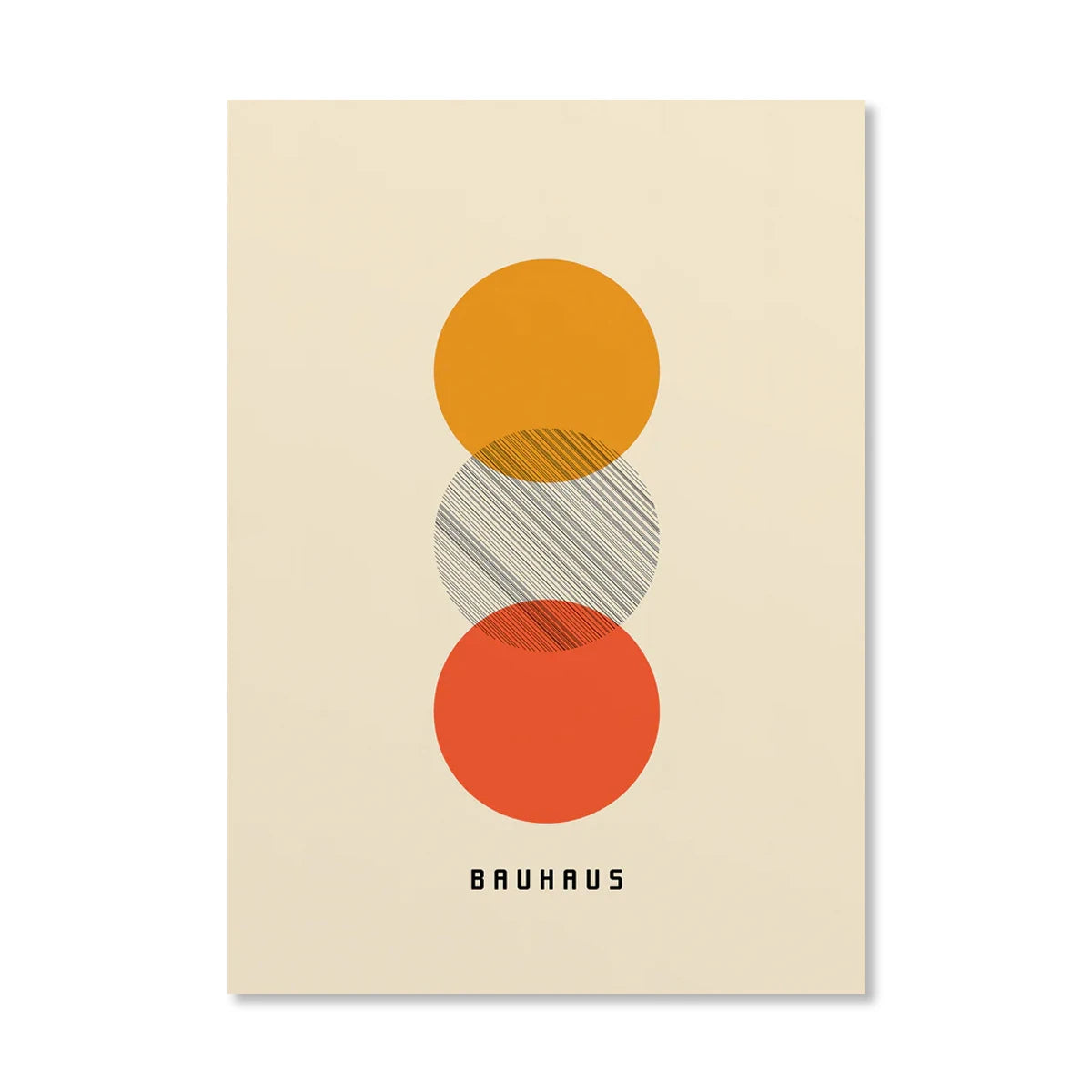 Abstract Bauhaus Wall Art