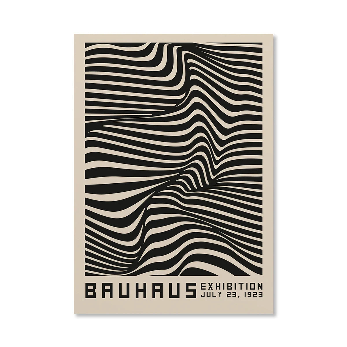 Abstract Bauhaus Wall Art
