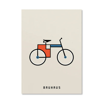 Abstract Bauhaus Wall Art