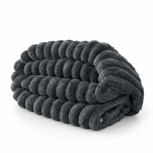 Multifunctional Striped Comfort Blanket
